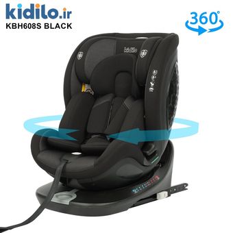 صندلی ماشین 360 درجه کیدیلو مدل Kidilo KBH608S - مشکی