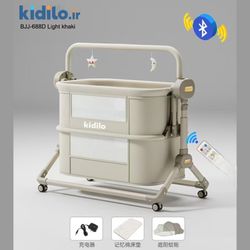 تخت و گهواره کیدیلو Bjj-668D - کرم روشن
