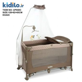 تخت و پارک کیدیلو مدل Up650C - کرم