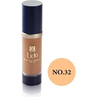 کرم پودر لیدو شماره 32 نود بژ مدل Perfect Touch SPF25 | کرم پودر آبرسان با پوشش بالا
