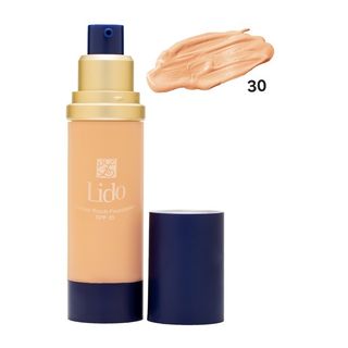 کرم پودر لیدو شماره 30 پرسلن (Porcelain) مدل Perfect Touch SPF25 | کرم پودر آبرسان با پوشش بالا