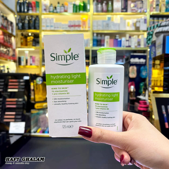 کرم آبرسان و مرطوب کننده سیمپل مدل لایت حجم 125 میل