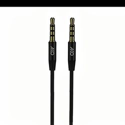 کابل AUX آکو AX-5 طول 2 متر با میکروفون