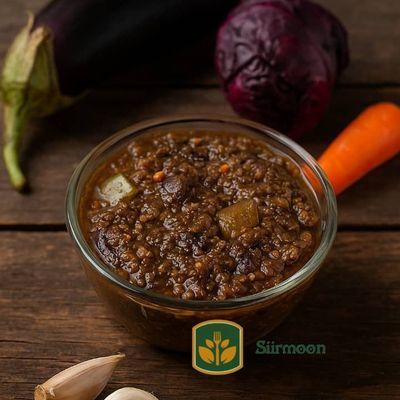 ترشی بادمجان میکس 250 گرمی