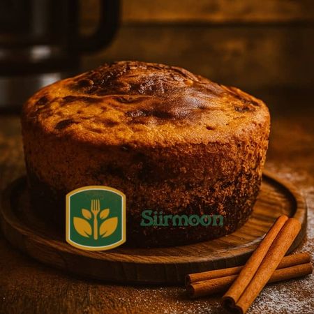 کیک دو رنگ شکلات دارچین