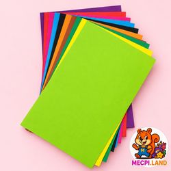 مقوای فابریانو مدل الر بسته سایز A4 بسته 10 رنگی