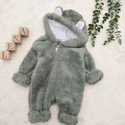 بچگانه کاپشن سرهمی تدی