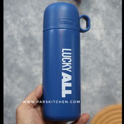 فلاسک فنجان دار سرمه ای 1643/17