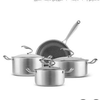 سرویس قابلمه استیل 7 پارچه کاراجا 5Ply PowerSteel 316+ karaca
