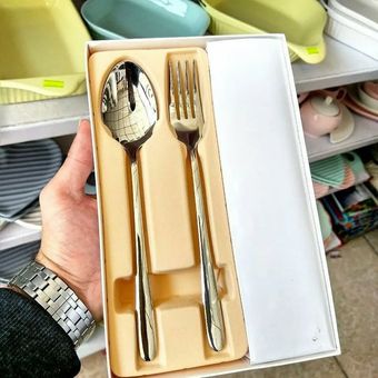 ست قاشق و چنگال یونیک مدل دونا 12 عددی استیل ضد زنگ
