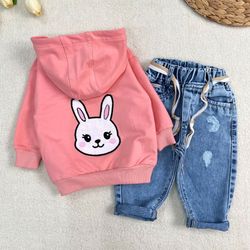 هودی بچگانه گوزن و خرگوش