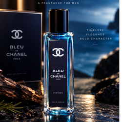 عطر جیبی مردانه الحمبرا مدل BLEU DE CHANEL با رایحه تند و خنک حجم 35 میلی لیتر