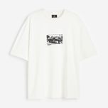 تیشرت اوورسایز مردانه H&m
