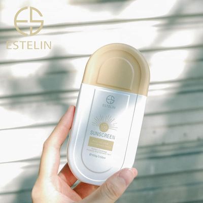 ضدآفتاب استلین رنگی ترمیم‌کننده و ضدپیری قوی مولتی دیفنس 100 گرم (Estelin Sunscreen All-In-One Multi-Defense Tinted SPF100 PA+++