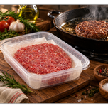 همبرگر نیمه آماده هر عدد 250 گرم بسته دو عددی