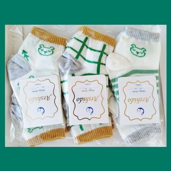 جوراب نوزادی عمده 12جفتی پنبه.نیمساق نوزادی و ساقدار نوزادی