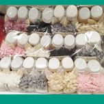 جوراب نوزاد پاپوش دار 12جفتی عمده سایز نوزاد تا 12 ماه پنبه اعلا متنوع ویژگی دارای پاپوش طلقی