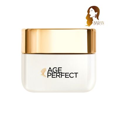 کرم دور چشم ضدچروک و آبرسان لورال Loreal مدل Age Perfect بالای 50 سال حجم 15 میل