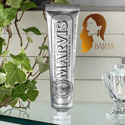 خمیر دندان سفید کننده مارویس مدل WHITENING MINT حجم | 85 میل