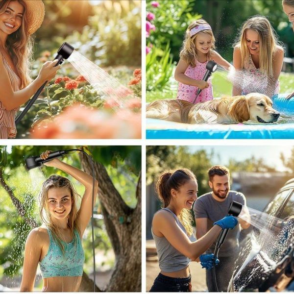 دوش کمپینگ شارژی گرین لاین با مخزن 20 لیتری