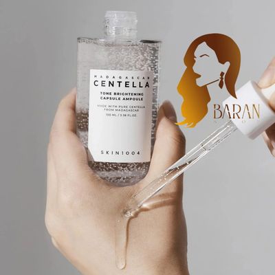 آمپول روشن کننده پوست سنتلا اسکین 1004 ماداگاسکار حجم 100میل اصل کره جنوبی