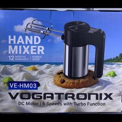 همزن گیربکسی 300 وات ووگاترونیکس VE-HM03