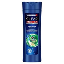 شامپو ضد شوره کلیر CLEAR عربی مردانه مدل Herbal Fusion حجم 400 میلی لیتر