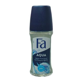 مام رول ضد تعریق مردانه فا مدل aqua حجم 50 میلی لیتر