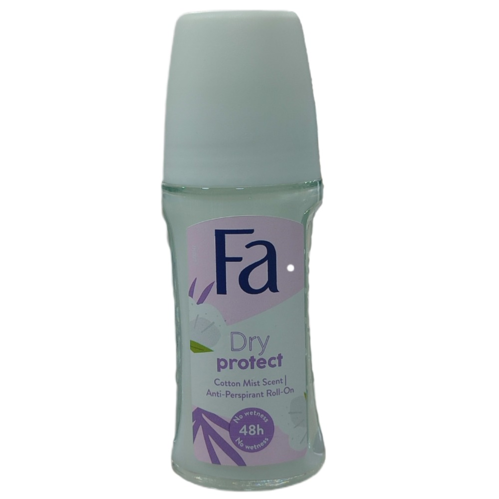 مام رول ضد تعریق زنانه فا مدل dry protect حجم 50 میلی لیتر