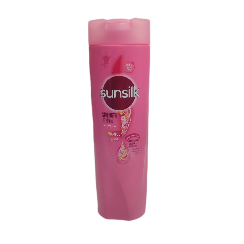 شامپو سانسیلک عربی مدل STRENGTH & shine حجم 400 میلی لیتر