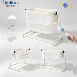 تخت و گهواره کیدیلو مدل KB508 - سفید