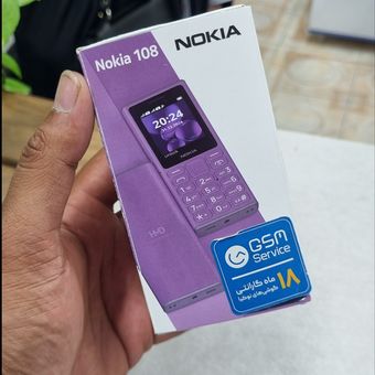 نوکیا اصلی مونتاژ مدل 108 با 18 ماه گارانتی و کد همتا