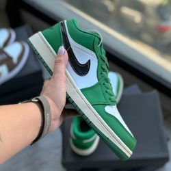 کتونی جردن وان لو پاین گرین - Aj1 low pine green