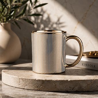 ماگ لاکچری VELVET GOLD