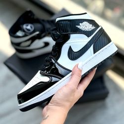 کتونی جردن وان ساقدار کربن فایبر - Aj1 mid carbon fiber
