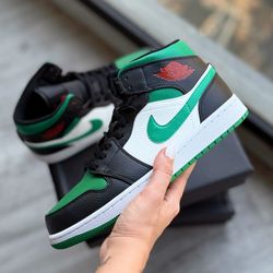 کتونی جردن وان ساقدار پاین گرین - Aj1 mid pine green