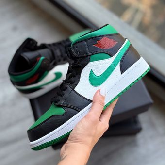 کتونی جردن وان ساقدار پاین گرین - Aj1 mid pine green
