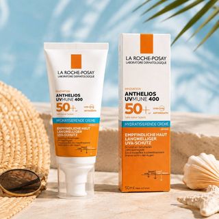 ضد آفتاب لاروش پوزای مدل آنتلیوس UVMune 400 SPF50+ بی‌رنگ حجم 50 میل
