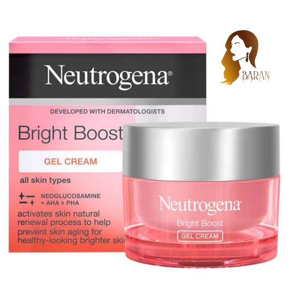 کرم شب روشن کننده و ضد لک نوتروژینا مدل Bright Boost مناسب پوست های کدر و لک دار حجم 50 میل اصل فرانسه