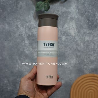 فلاسک تیسو 500میل 8730 صورتی