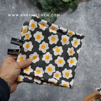 دستگیره آشپزخانه جفتی طرح تخم مرغی