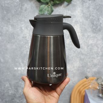 فلاسک استیل 1لیتری یونیک‌ مشکی 1848