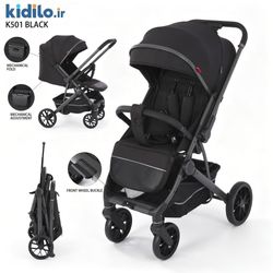 کالسکه چمدانی کیدیلو Kidilo K501 - رنگ مشکی