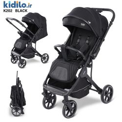 کالسکه چمدانی کیدیلو Kidilo 202 - رنگ مشکی