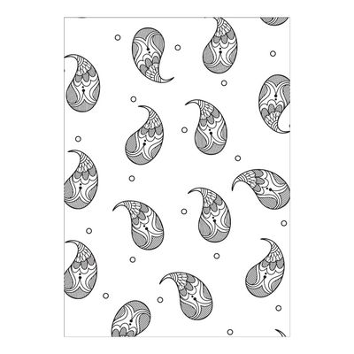 کاغذ بسته بندی طرح بته جقه بسته 10 عددی