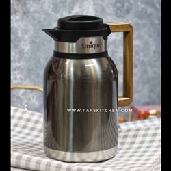 فلاسک استیل یونیک 2لیتری دسته طرح چوب 1860