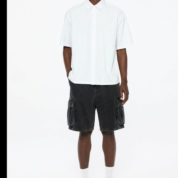 شلوارک کارگو pull&bear اورجینال