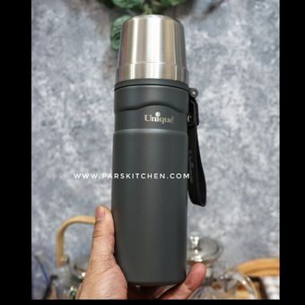 فلاسک استیل 600 میل یونیک خاکستری 1761