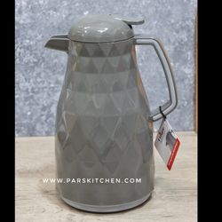 فلاسک 1لیتری یونیک شیشه صورتی خاکستری 1991