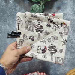 دستگیره آشپزخانه 2عددی طرح مزرعه